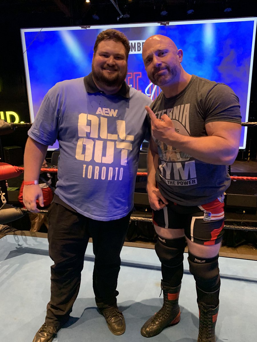 TrevorStruthers's tweet image. This gets an up! @SimonMiller316 #SmashWrestling