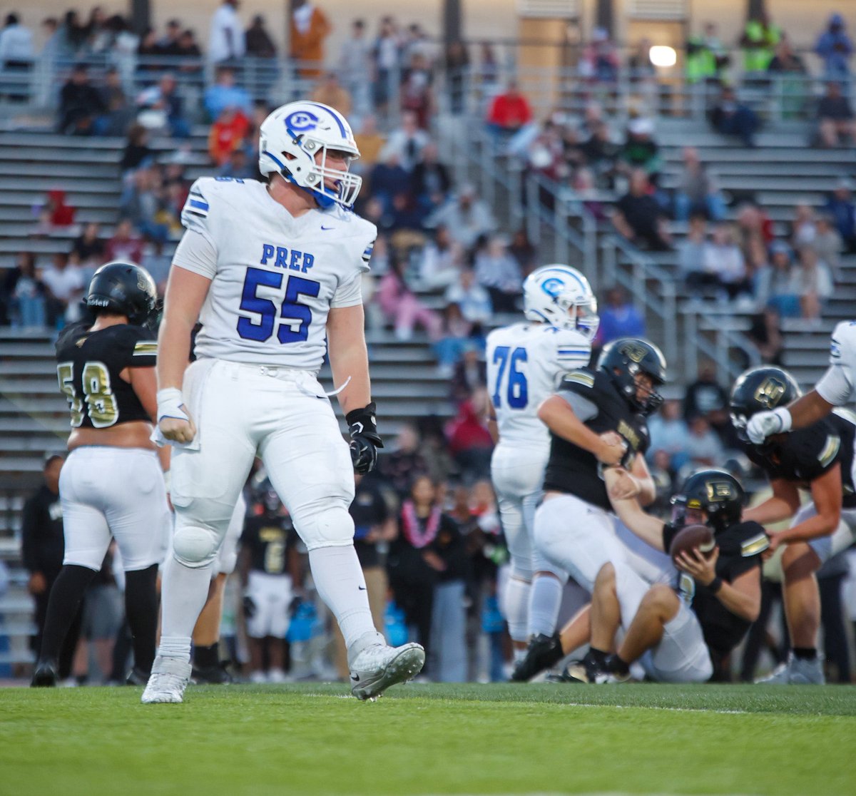 Jake Brock (@jakebrock_) on Twitter photo Junior Season Weeks 1-4 Highlights
-2027- DL/OL-6’2 265 LBS
-4-0 Record
-3.5 Sacks
-5 TFL
-12 Tackles
-1 Fumble Recovery
<a href="/CoachMooseDC/">Coach Moose</a> <a href="/CPFootball17/">Creighton Prep FB</a>
hudl.com/v/2SkAfC Junior Season Weeks 1-4 Highlights
-2027- DL/OL-6’2 265 LBS
-4-0 Record
-3.5 Sacks
-5 TFL
-12 Tackles
-1 Fumble Recovery
<a href="/CoachMooseDC/">Coach Moose</a> <a href="/CPFootball17/">Creighton Prep FB</a>
hudl.com/v/2SkAfC
