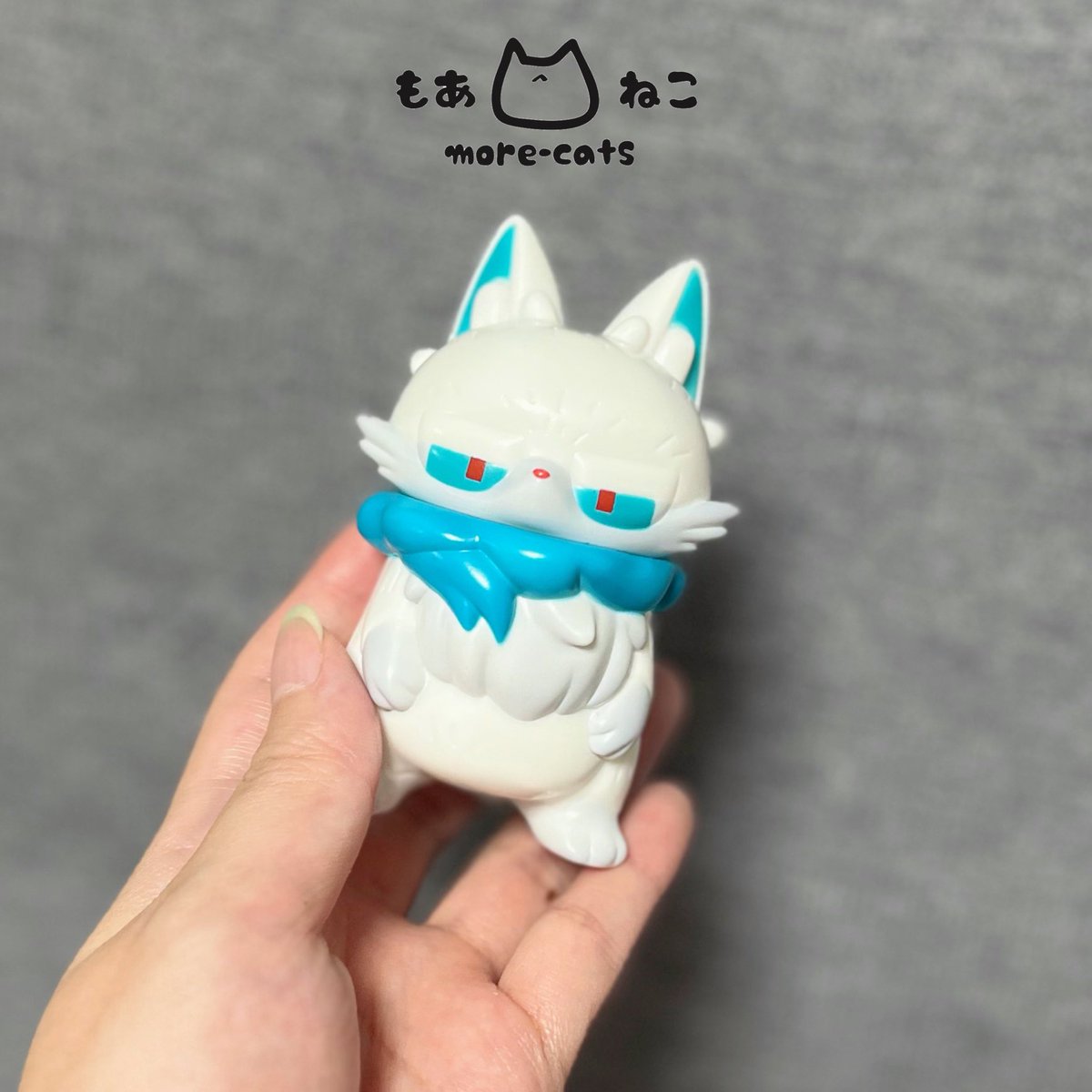 more-cats もあねこ ハイロ あいす 蓄光 ソフビ more-cats ニャンフェスL19-20 (@morecats4) / X