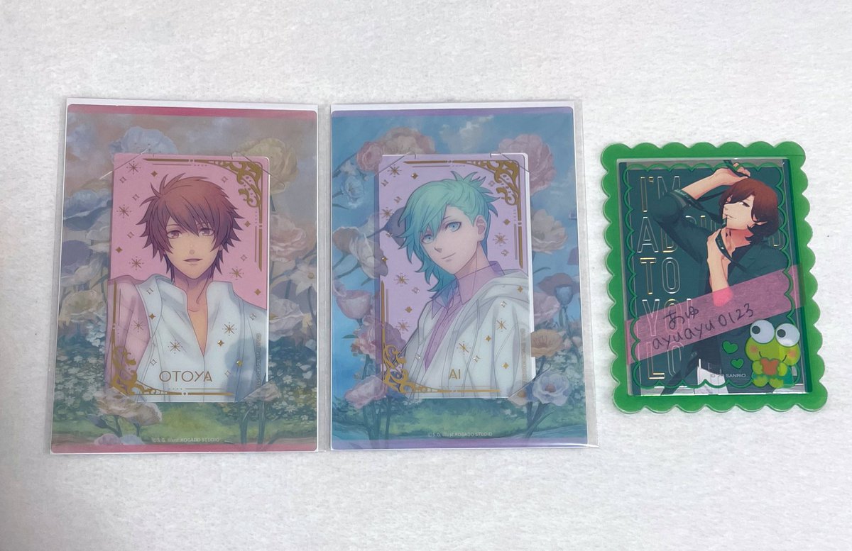 【交換】うたプリ Floral Harmony Ver.  FH ビジュカ

譲♡ 音也 藍

求♡ 嶺二

🎀9/23池袋手渡しまたは郵送
検索からでもお気軽にお声掛けください🍀