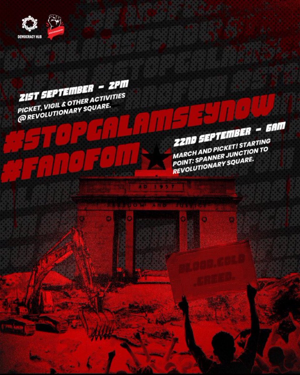 _sneakernyame's tweet image. Repost heavily ! 
Today ! 
#StopGalamseyNow