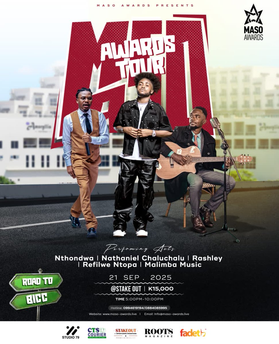 Finally the day is here at Stake Out Bar &amp; Restaurant. Place to be. We have invited big celebrities and some past Maso Awards nominees🔥

Come meet and greet your favourite celebrities!

Time: 5PM
Tickets: 15k (at the door)

#RoadToBICC
#13December