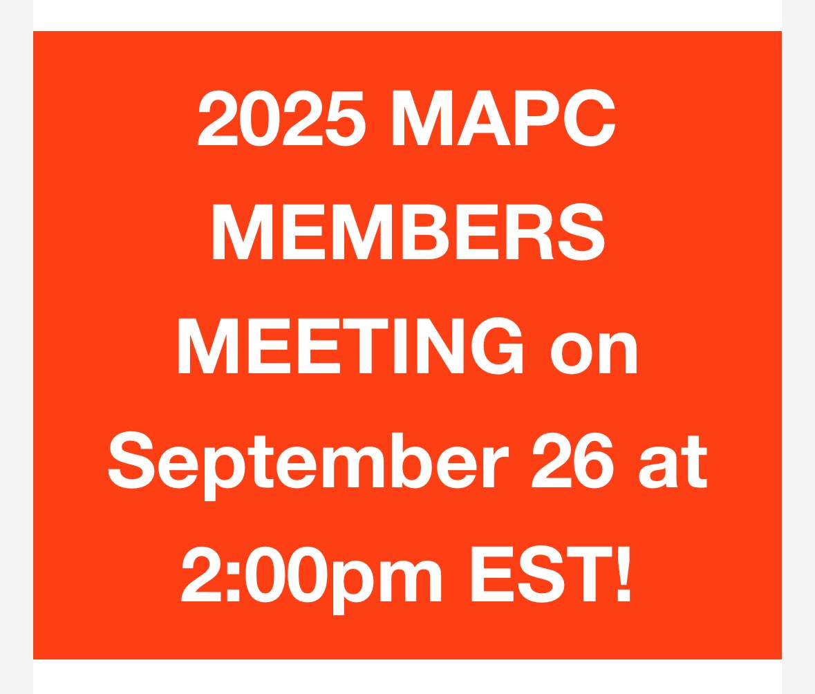 MAPC tweet media