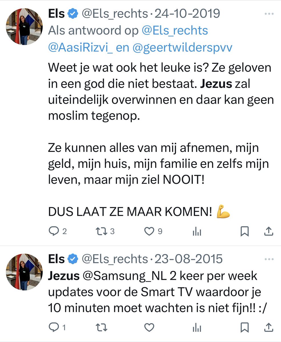 Abjatar's tweet image. En ook de posts over Jezus zijn niet consistent, nu kan dat wel een puberale ontwikkeling zijn, maar toch… #ietskloptniet