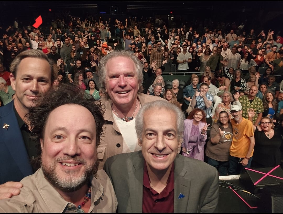 Tsoukalos's tweet image. Thank you, The Grove, Anaheim, CA! What a special night to appear in front of a hometown crowd, as Ancient Aliens is produced just a little down the street! Thank you for the LOUD &amp;amp; passionate reception! Thanks also for the laughs! We had a blast. And Happy 60th Birthday, Pope!