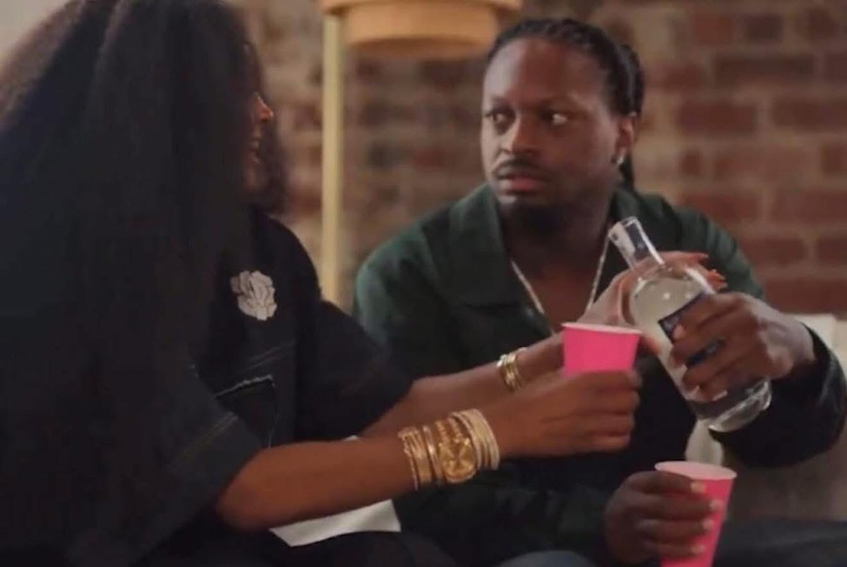 When she drinks the booze like water, and you realize she's just a beautiful alcoholic. 😭