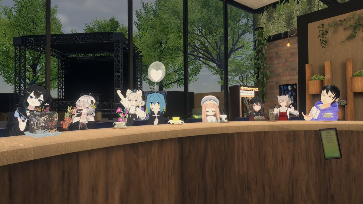 なっつ。VRC (@nattsu7nattsu) on Twitter photo 昨日の #CafepHALanX
テラス⇒手前カウンターをresさんと担当しました☕
テラスではVisitorとNewUserのフレンドが来てくれ、皆さんの始めたきっかけなどを、手前カウンターでは自分の改変のチャームポイントなどのお話をしました! 昨日の #CafepHALanX
テラス⇒手前カウンターをresさんと担当しました☕
テラスではVisitorとNewUserのフレンドが来てくれ、皆さんの始めたきっかけなどを、手前カウンターでは自分の改変のチャームポイントなどのお話をしました!
