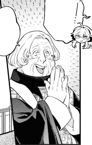 余談ですが、今回のお話で登場する司祭様、個人的に気に入っております。これは可愛く描けた司祭様😊