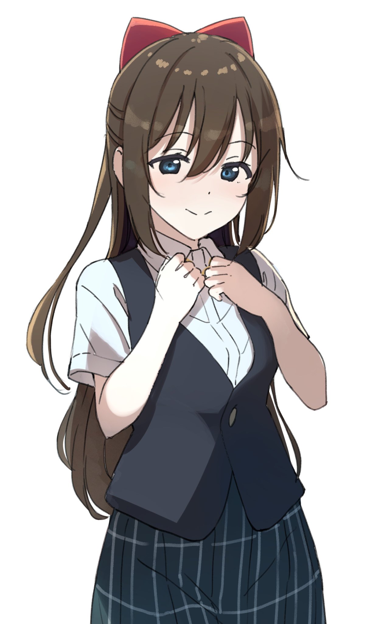 女の人の絵 私服】オーバーサイズの上着を着た金髪の少女_立ち絵 - きゃら館