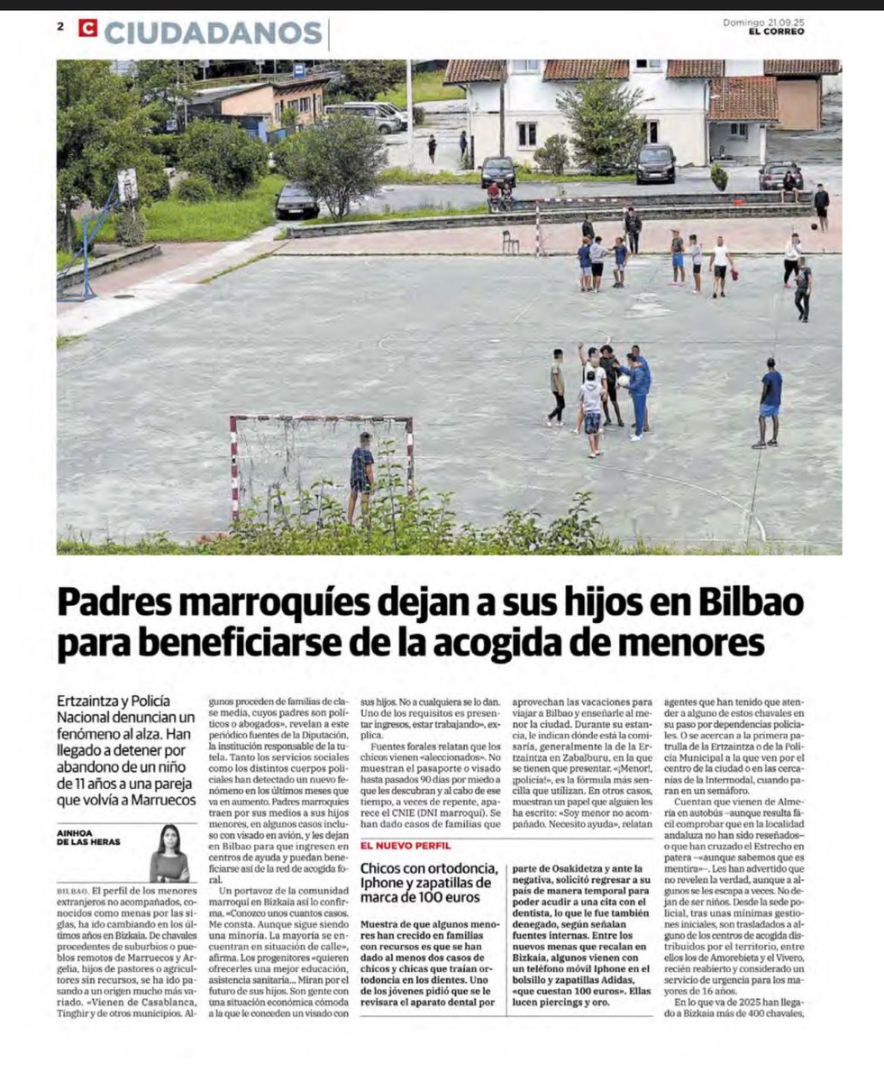 La acogida de Menores no acompañados es un descontrol desde hace tiempo y ahora también es una tomadura de pelo.

Exigiremos a la diputación que abra una investigación exhaustiva y se acabe con estos abusos.

El modelo de acogida no funciona y es momento de admitirlo y rehacerlo.