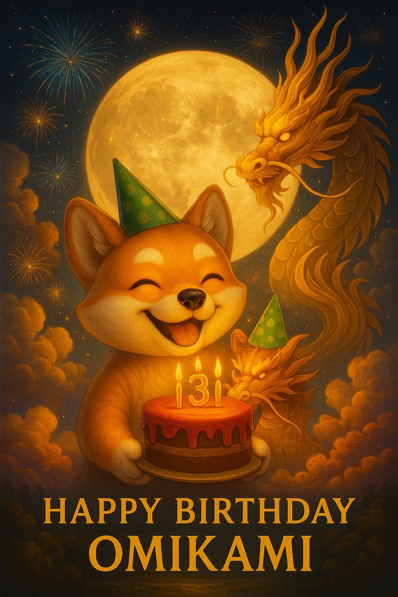 Happy 3 years Omikami! 

In a world that rewards noise, Omikami chose patience.

Where others chase the pumps, we built roots.

To the doubters, thank you.
You made the army stronger.

To the loyal, you are the reason this will erupt.

The world’s not ready for what’s coming.