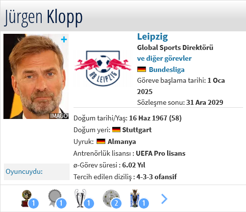 Jürgen Klopp hâlâ aktif futbolun içinde

İkna edin getirin Klopp'u Galatasaray'a
 #JurgenKloopCimboma