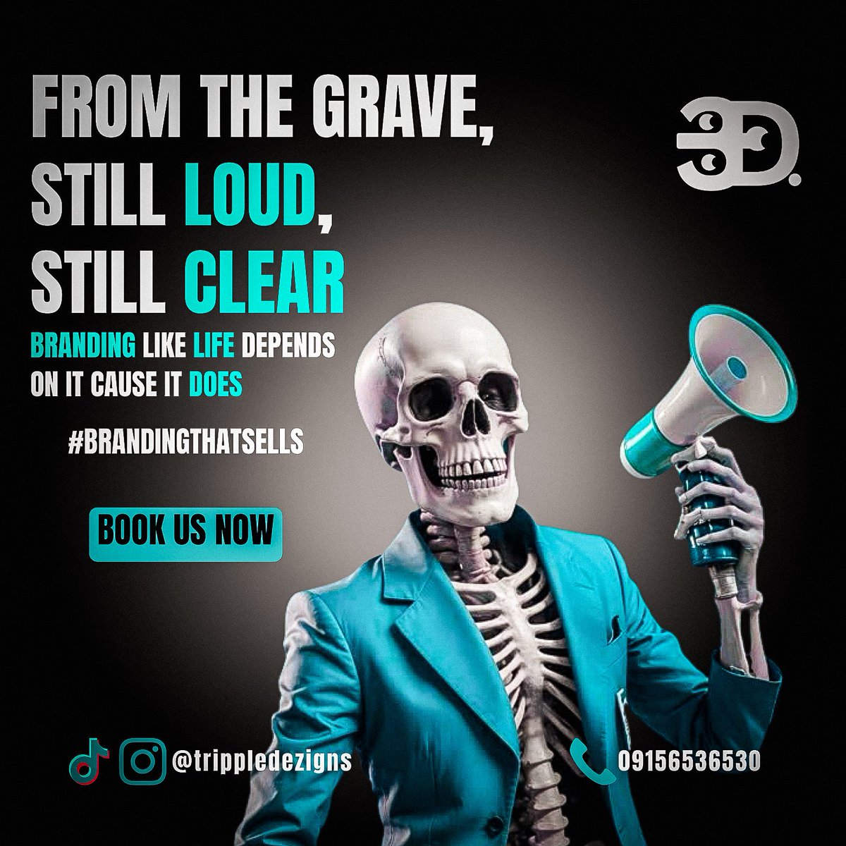 progressodey1's tweet image. 🚨 Stop blending in.
Start standing out.
At TrippleDezigns, we make your brand so loud it echoes beyond the grave.
💬 DM us today!