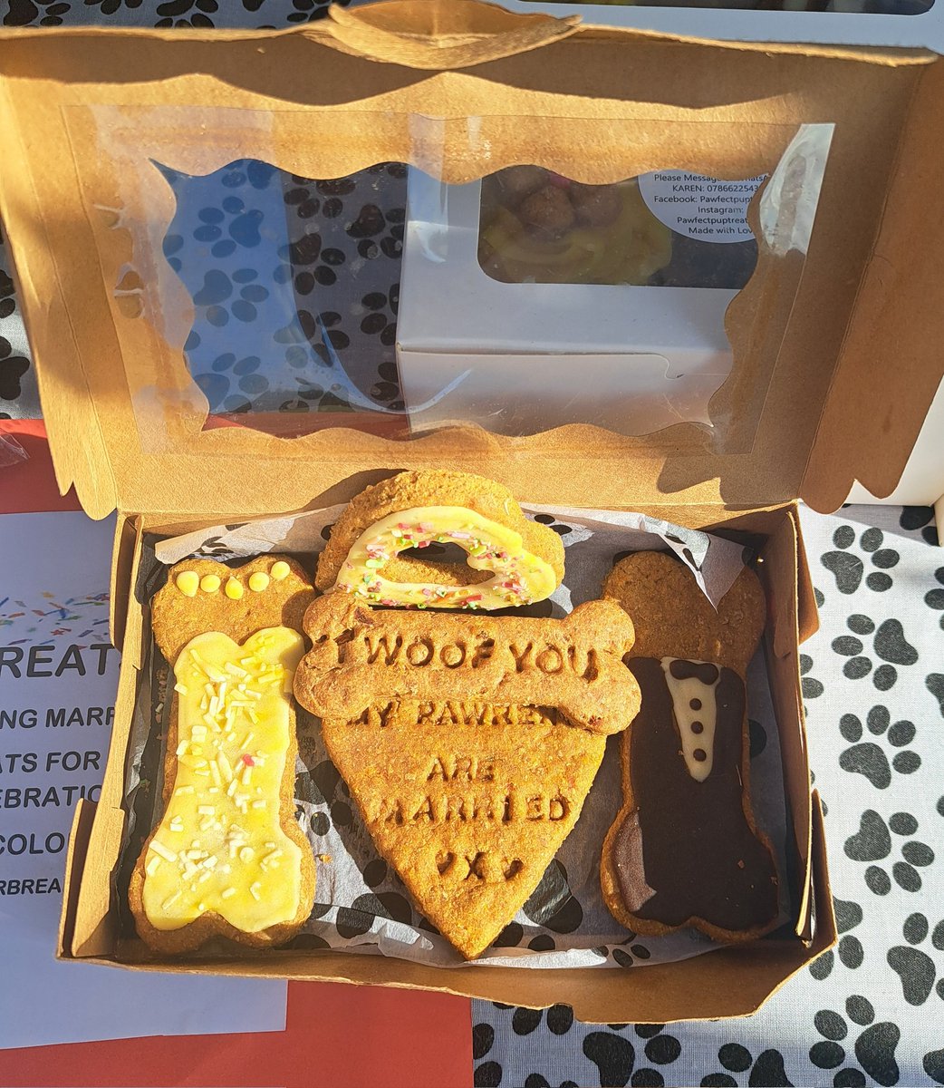 #SuppliersSunday feature is Pawfect Pup Treats. How cute is this cute little wedding themed box ❤️. Their wedding treats are customizable and can even match your colour scheme @Pawfectpuptreats_28 on insta
#furrytailweddings #pawfectpuptreats #weddingsarebetterwithdogs #dogs #dog