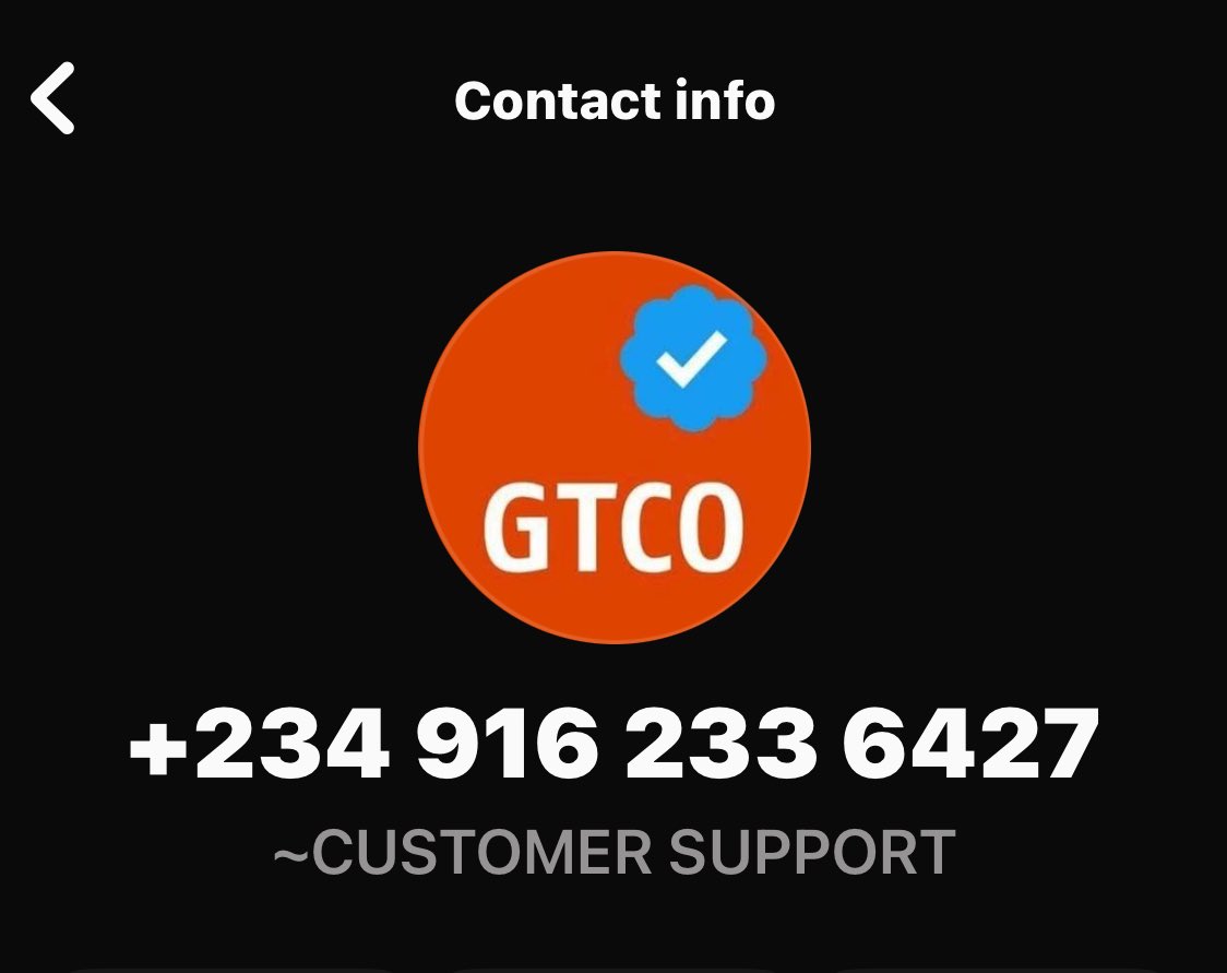 liciamez's tweet photo. @GtBank438009 The number chatting is different from what is put here https://t.co/A1ji2XqCdt