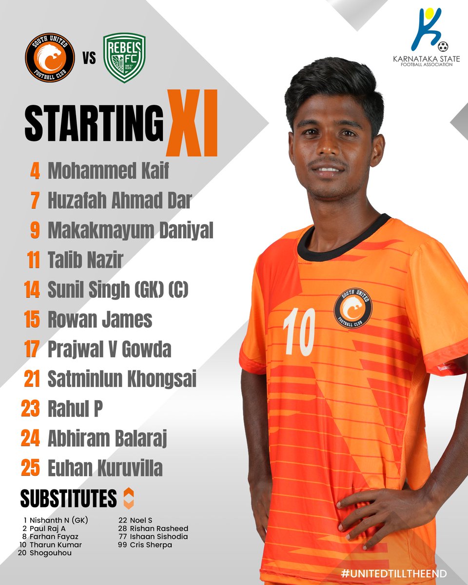 The battle starts with these 11! Here’s how we line up for kick-off.

Catch all the action live on shorturl.at/c0z2y