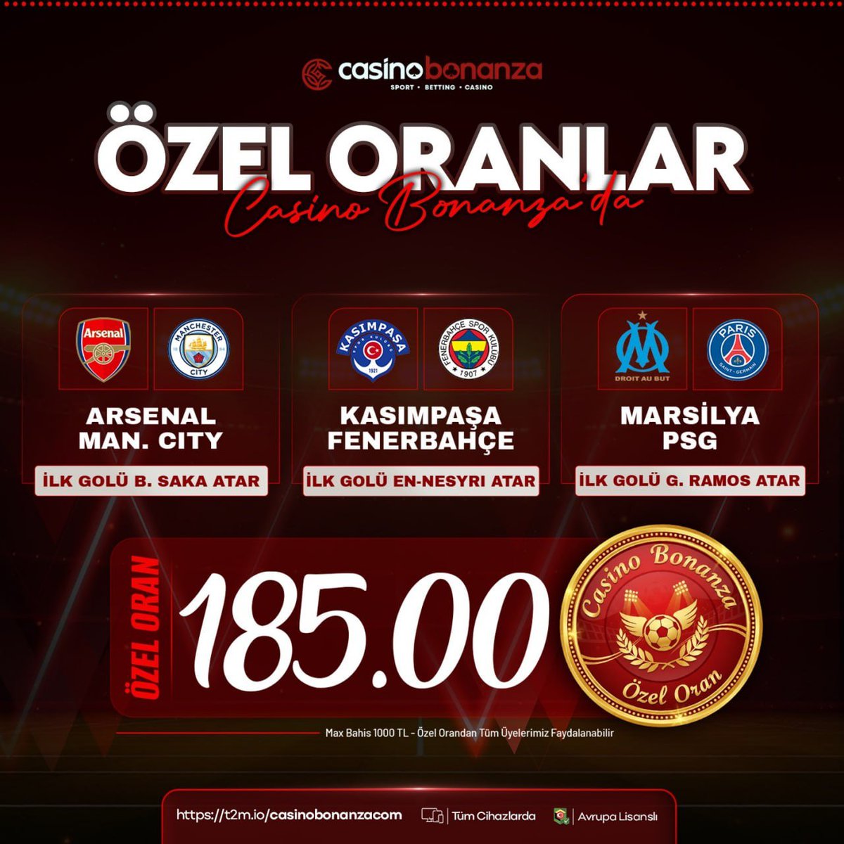 🔥Özel Oran Heyecanı  Başladı 🚩

 ⚡️ÖZEL ORAN: 185.00

🔗 t2m.io/casinobonanzac…
