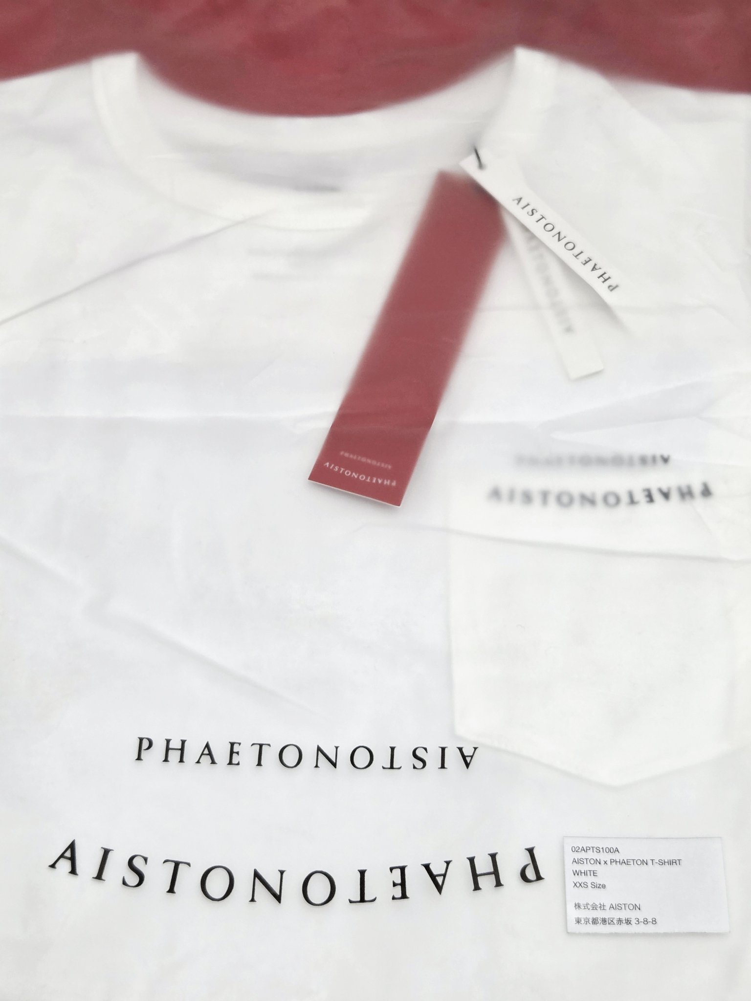 L AISTON x PHAETON PHOTO T-SHIRT WHITE AISTON x PHAETON PHOTO T