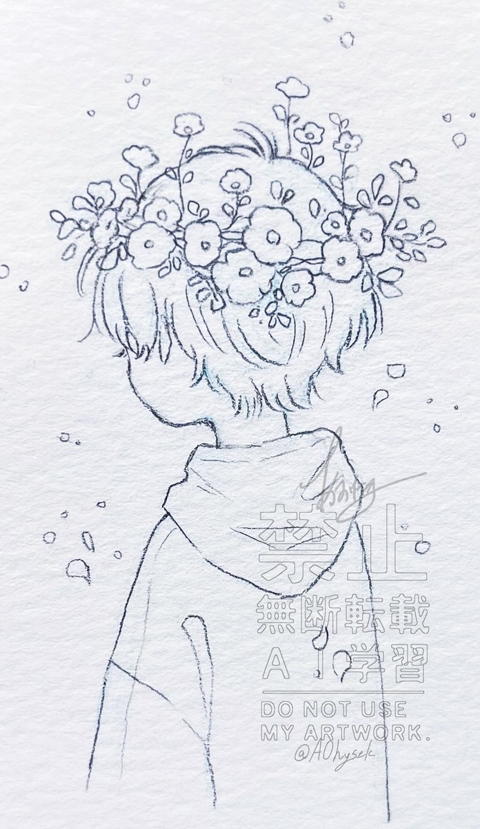 線画💠 
