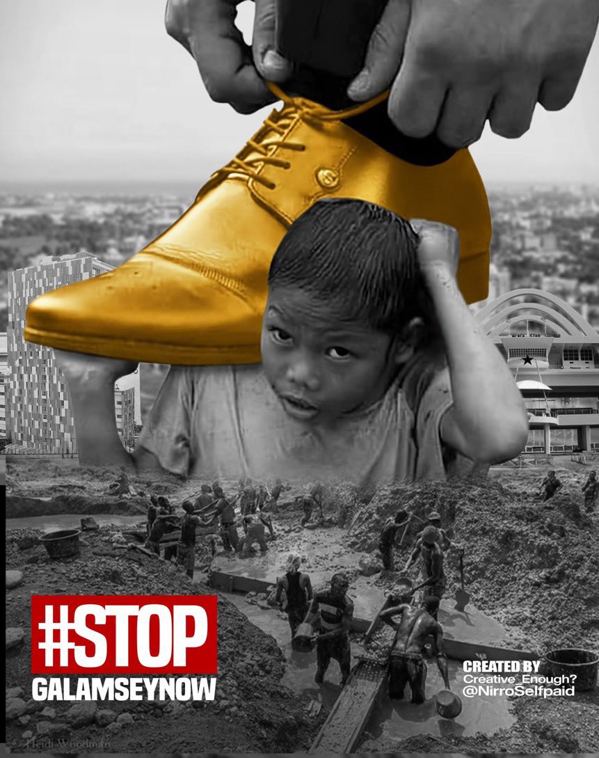 Galamsey is bad no matter which government is in power.
Galamsey is bad no matter who is involved.
Galamsey knows no party
#StopGalamseyNow