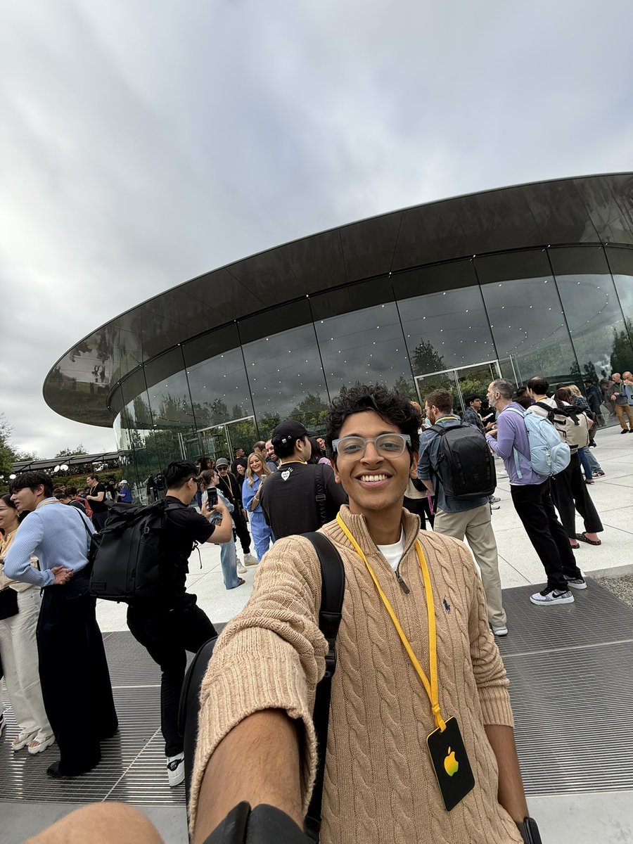 The Steve Jobs Theatre is easily the most beautiful building I’ve ever seen.