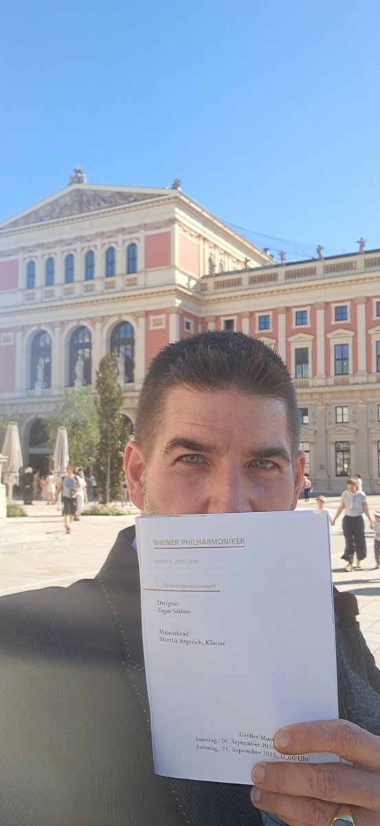 Legendary #Weidringer[TM] for Martha Argerich and the Vienna Philharmonic / Wiener Philharmoniker at the Musikverein Wien