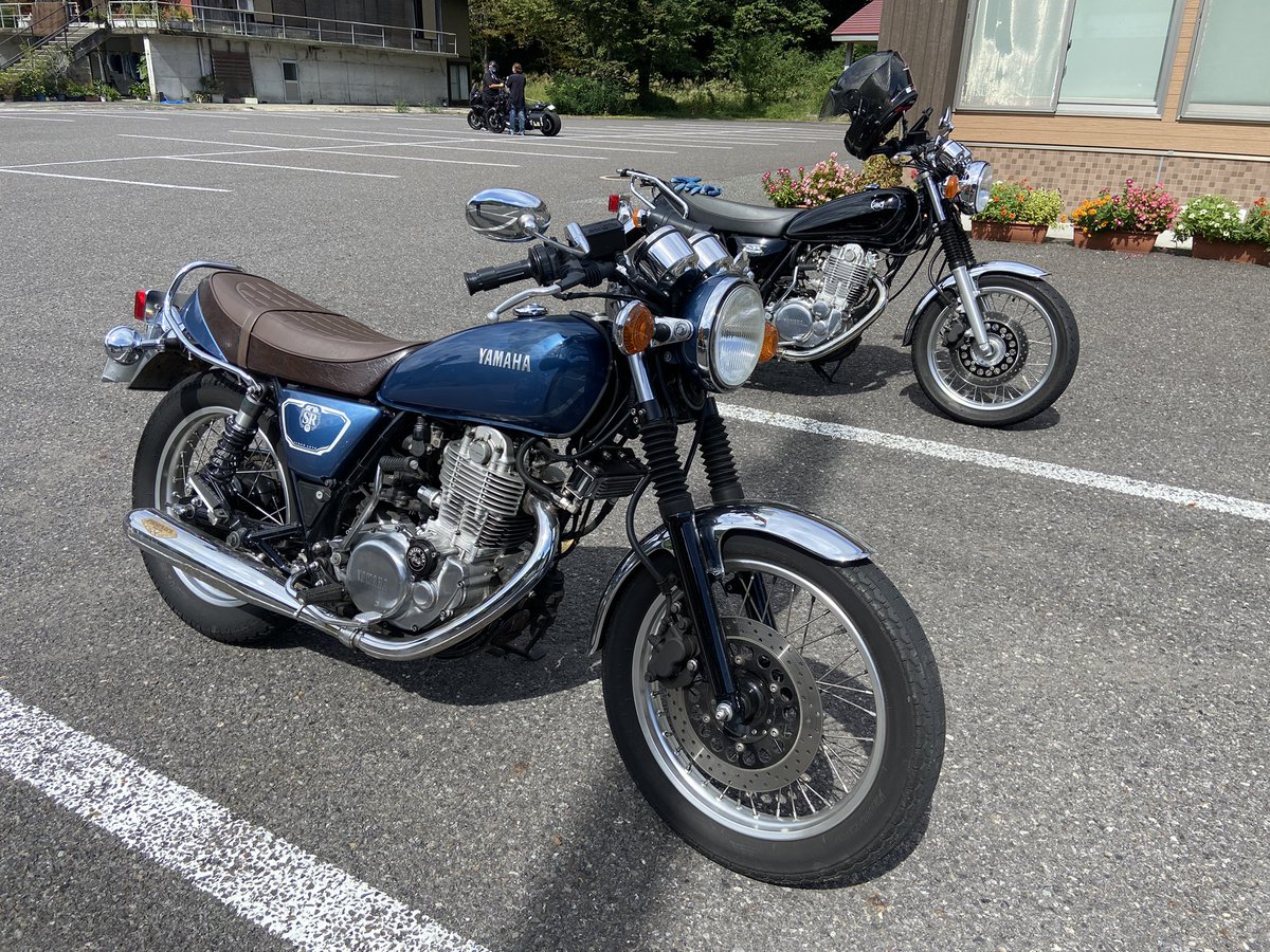 無事帰宅〜
これは私の札幌ナンバーを見て「北海道から？！」と仰天してたおっちゃんのＳＲ