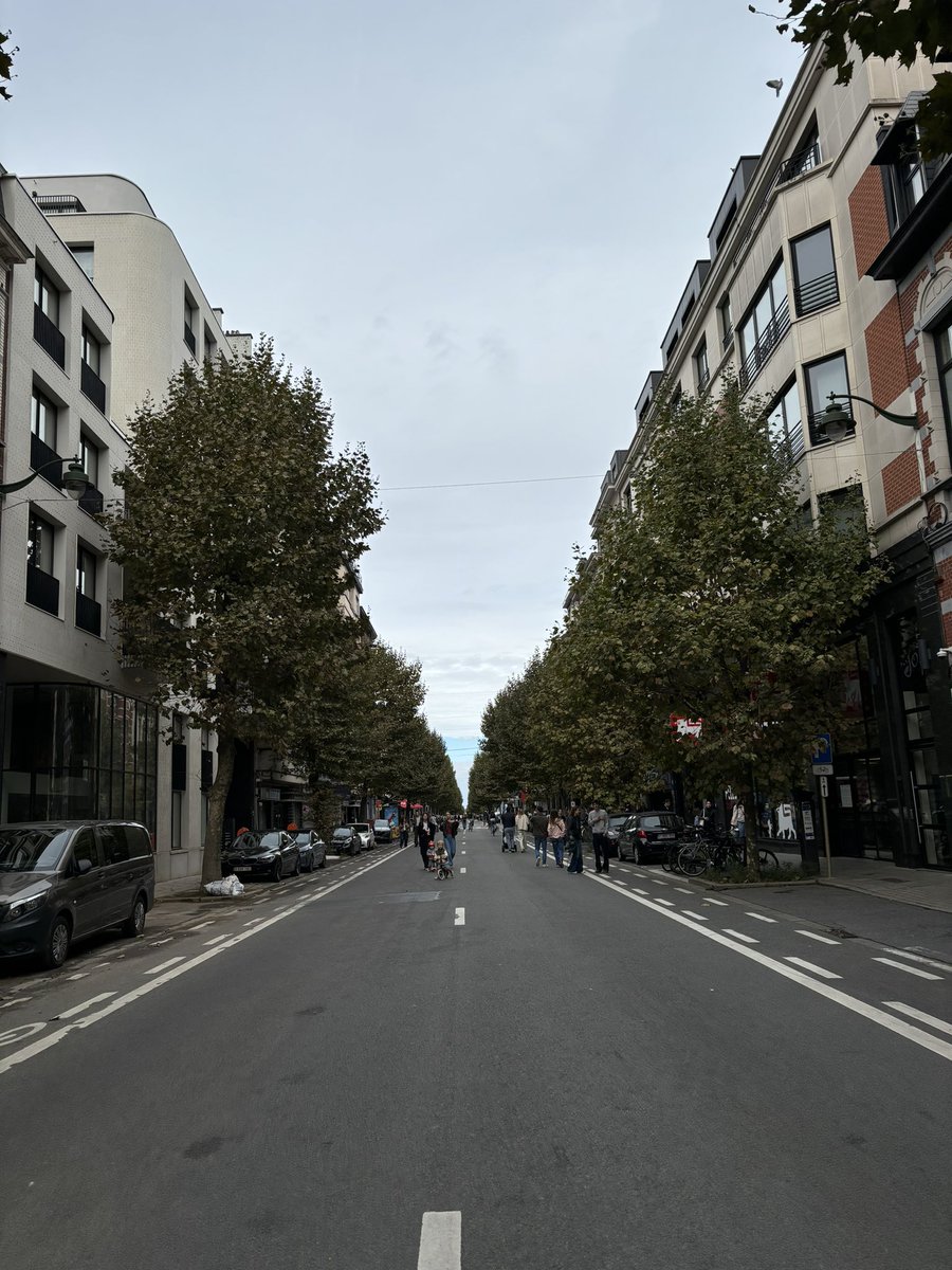Car free Sunday em Bruxelas. Lisboa bem podia fazer isto de vez em quando.