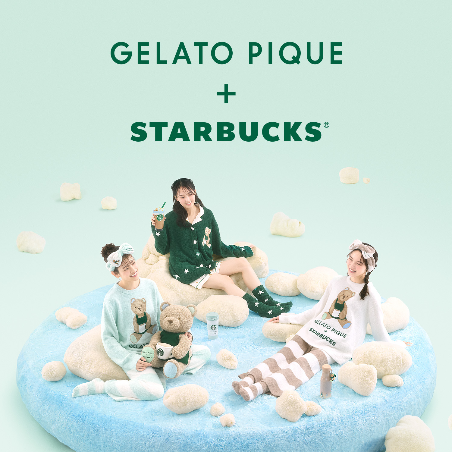 ◉STARBUCKS　COFFEECAFE➕コーヒーショップ女性店員セット ◉STARBUCKS COFFEECAFE➕コーヒーショップ女性店員セット