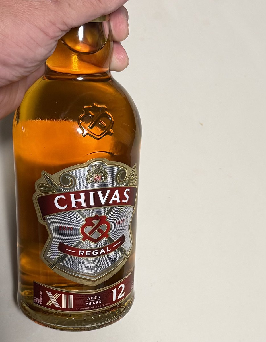 久米仙飲み終えたので久々のシーバスリーガルへ移行♪