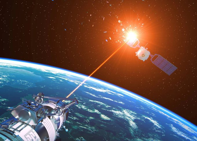 ferozwala's tweet photo. 4️⃣ SPACE WARFARE
Maneuverable hypersonic glide vehicles, satellite-killing lasers, #EMPs & cube-sat swarms.
https://t.co/gBEbDme3Zt
The race to weaponise space is accelerating while the #US resists #Russian-#Chinese arms control proposals.
@SputnikInt https://t.co/dsFzCrtcgp