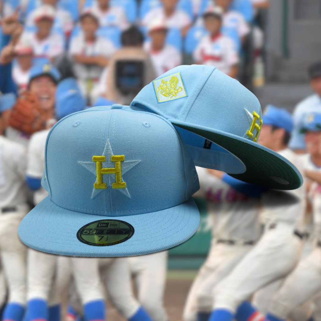 DPW×Fitted cap Exclusive 59FIFTY Houston Astros custom 全国高校