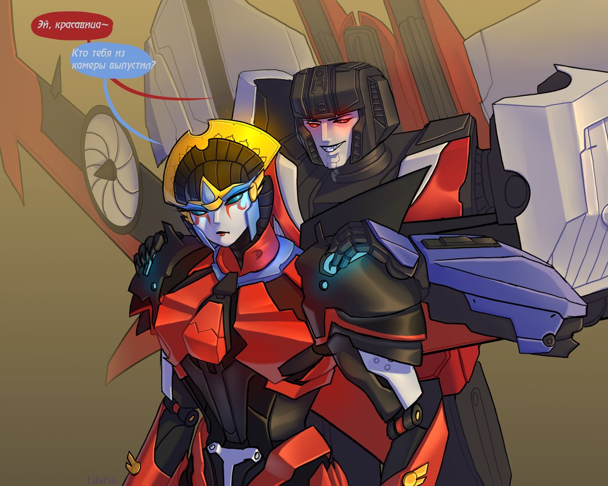 roboPilz's tweet image. 🌺🐊
#TransformersOne  #transformers #starscream #Windblade