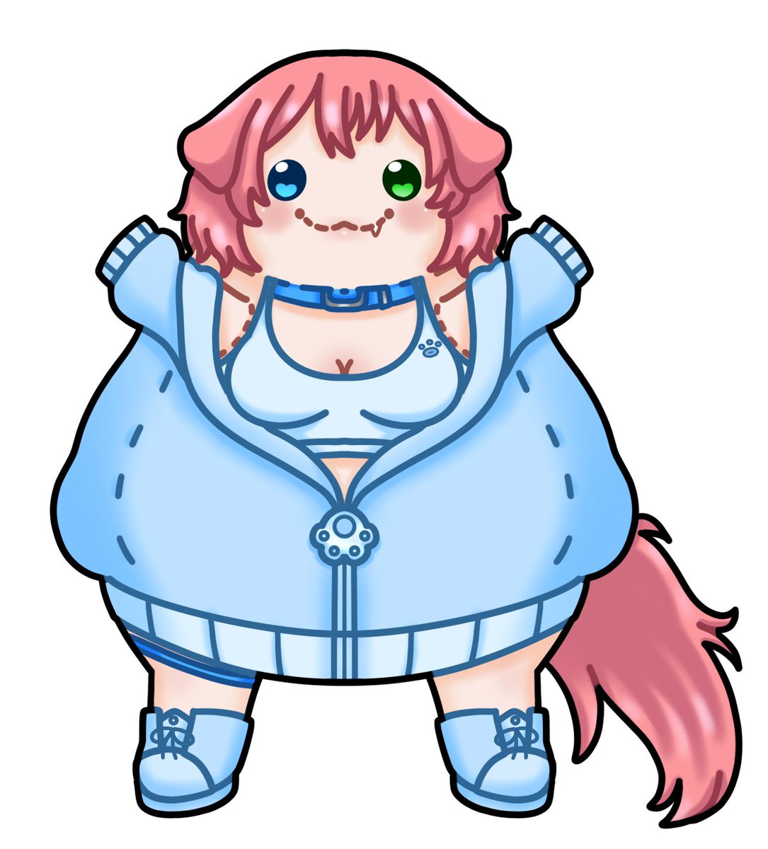 #TomoeTheNeko_Art I recently got this artwork done of the amazing cutie that is <a href="/TomoeTheNeko/">ღTomoeTheNekoღ🐾</a> by the absolutely incredible sweetheart that is <a href="/ufomie/">emie 👽🌈 ꒰ alien vtuber ꒱</a> . If you like it please commission her!