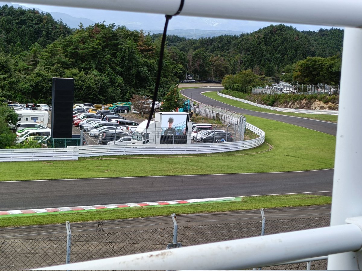 #SUPERGT
#SUGO
決勝開始ギリギリに到着。