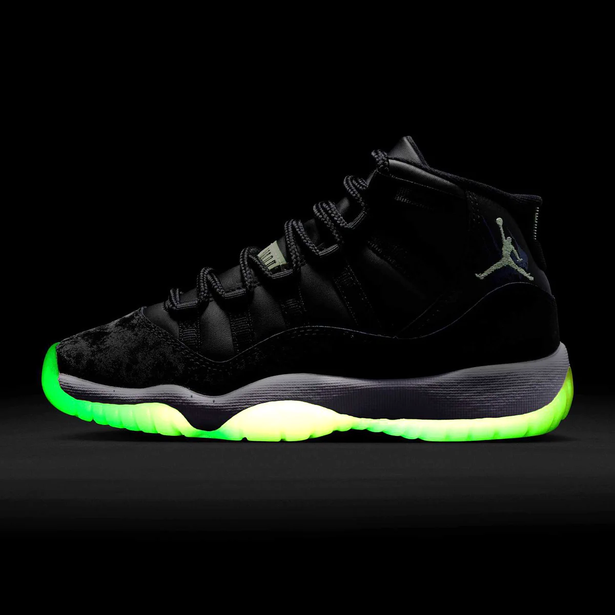 Air Jordan 11 Retro Low サイズ9 ブラック/グリーン Air Jordan 11 Retro Low サイズ9 ブラック/グリーン Jordan Retro 11