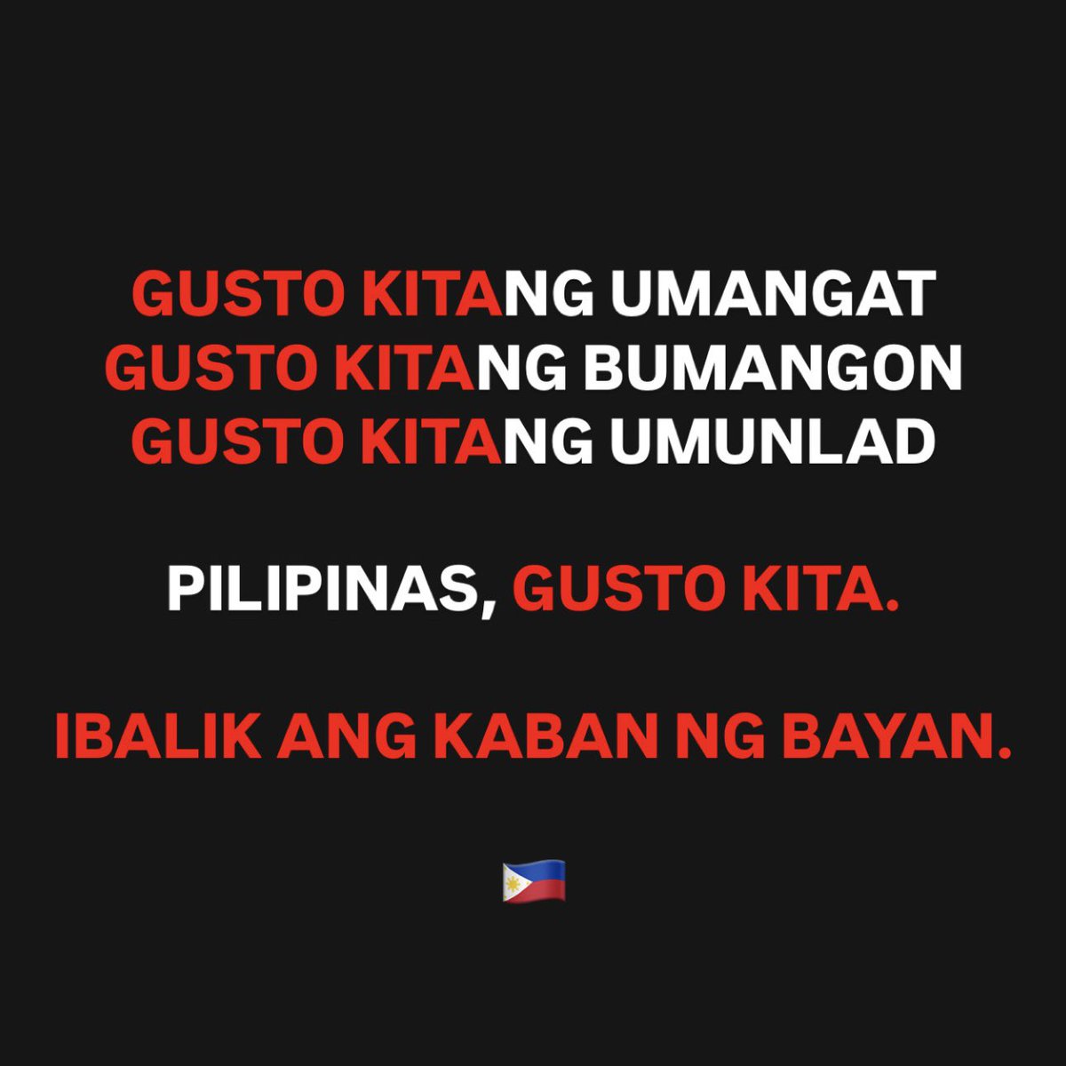 IBALIK ANG KABAN NG BAYAN 🇵🇭