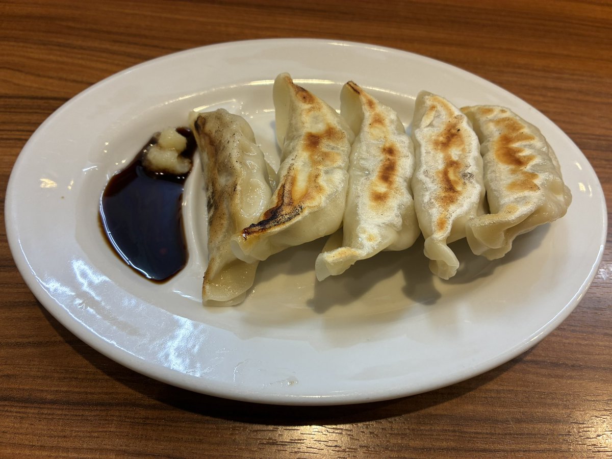 もちろん餃子🥟も食べました！
ぬかりはありません✌🏻✨️
