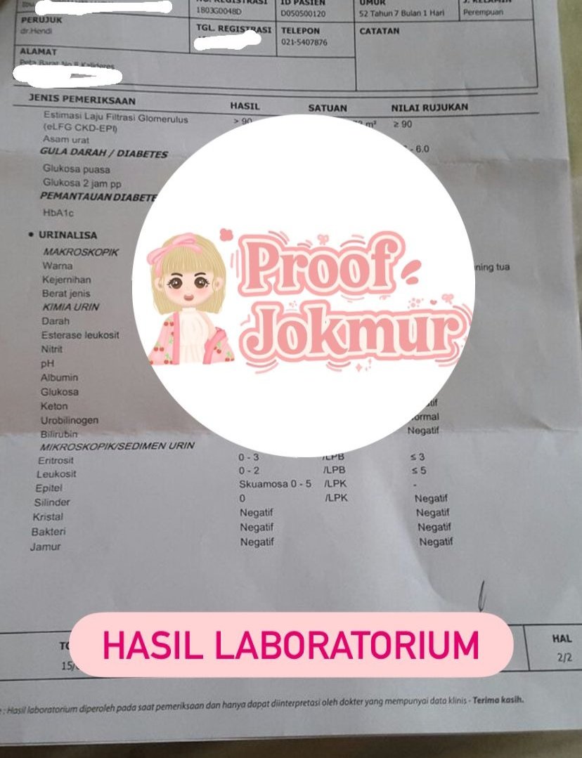kakkkkk mau order hasil lab sabiii
#zonauang️ #suratsakit #suratdokter
