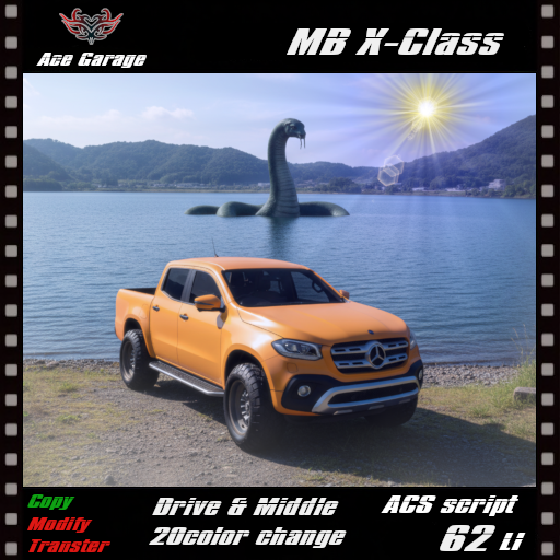 axel_rozenblum's tweet photo. Ace Garageからの新作です！
[A.G] AMG C63 LW
[A.G] MB X-Class
[A.G] KenMeri Skyline GT-R
[A.G] Charger Hellcat
これでほぼたまってた車が終わった感じですね。
ラキボのほうも１０月末までなのでそちらもどうぞ。
#AD #SecondLife 
https://t.co/NjCmvYzL3A https://t.co/yP19g3pkeq
