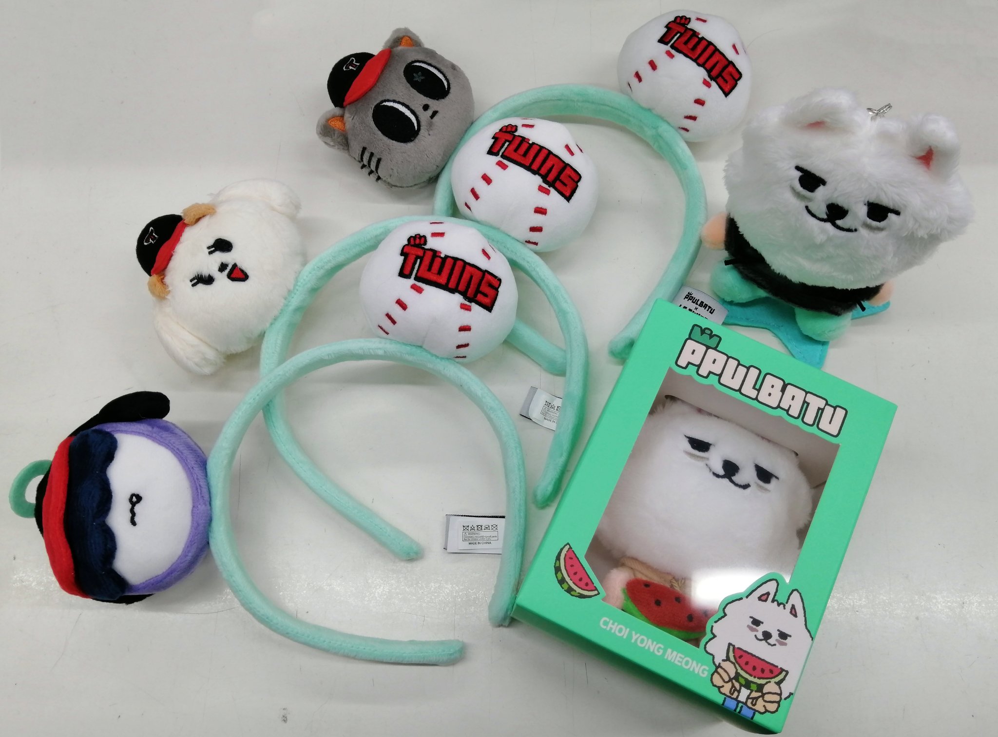TXT トゥバ PPULBATU スビン カチューシャ LGTWINS TXT トゥバ PPULBATU LG TWINS 野球 カチューシャ スビン