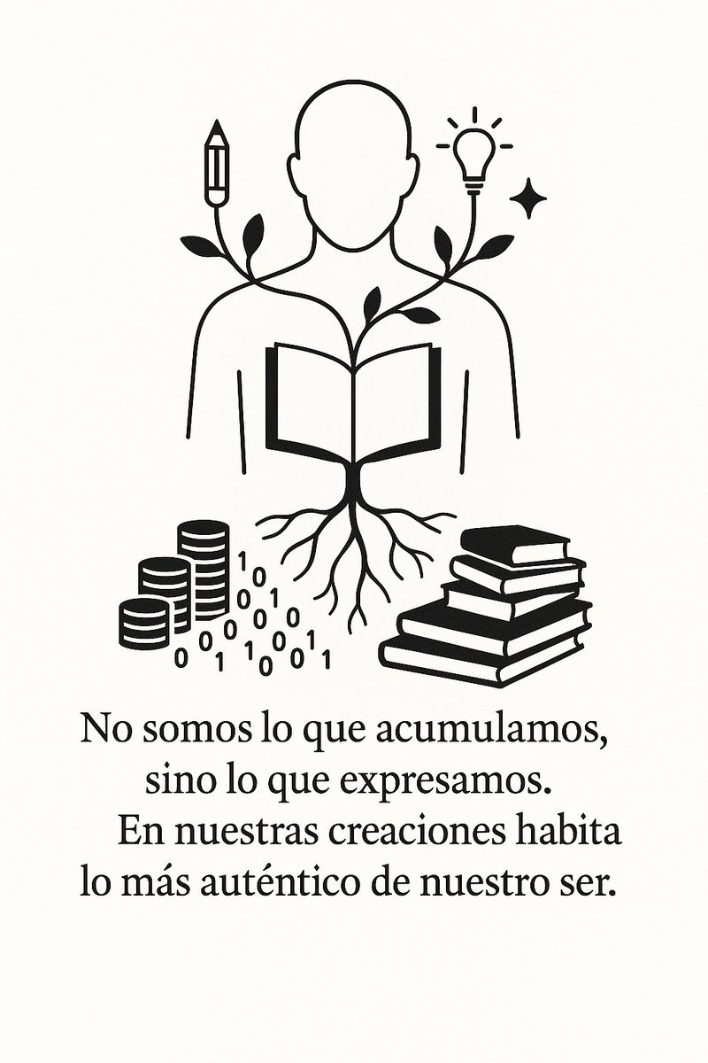 P_Aristizabal's tweet photo. No somos lo que acumulamos, sino lo que expresamos. En nuestras #Creaciones habita lo más auténtico de nuestro ser.
#PACCC by @FlexFlixAI #IA #InteligenciaAumentada 🧠🚀 https://t.co/t4hZy55KN3