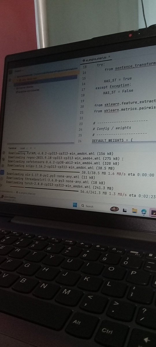 NidhiSharm93174's tweet image. The never-ending download saga. 😩 Anyone else feel like half their life is spent waiting for dependencies to install? This is my current vibe. Send coffee (and faster internet). #Programming #DeveloperLife #CodingProblems #Python