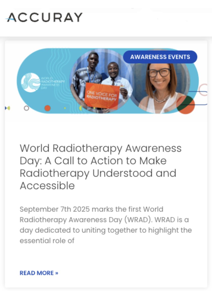 World Radiotherapy Awareness Day tweet media