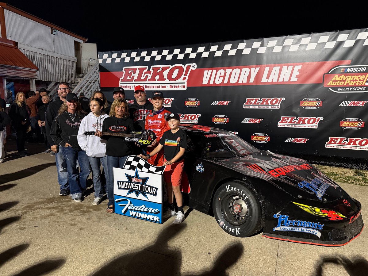 🏆 A Special Thunderstruck 93 Victory for <a href="/TyFredrickson36/">Ty Fredrickson</a> at <a href="/Elko_Speedway/">Elko Speedway</a>

Story &amp; Results: starsnationaltour.com/a-special-thun…

#ASAMT 🏁