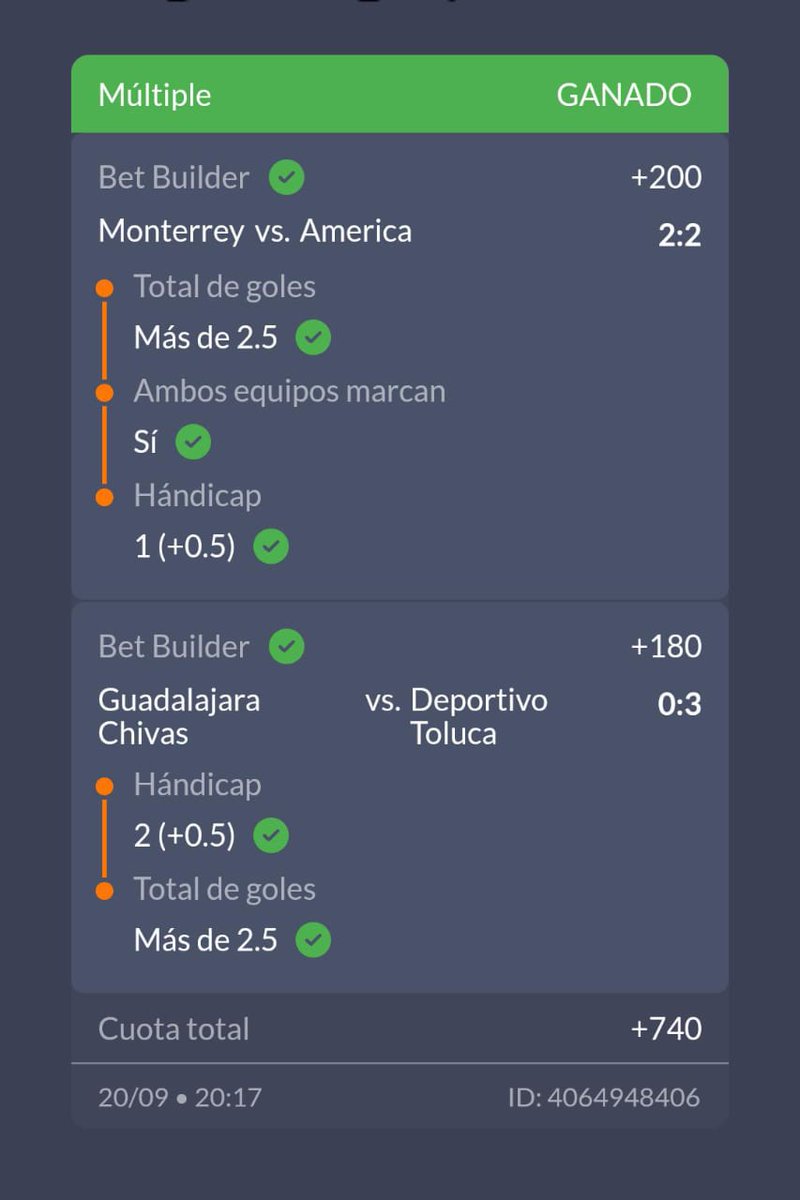 Baristonta's tweet photo. @ElLicenciadoT Gracias a Dios cerré la apuesta en el primer tiempo cuando ya me daba casi toda la ganancia y dejé fluir al +740🥵 https://t.co/3rmd3shGGI