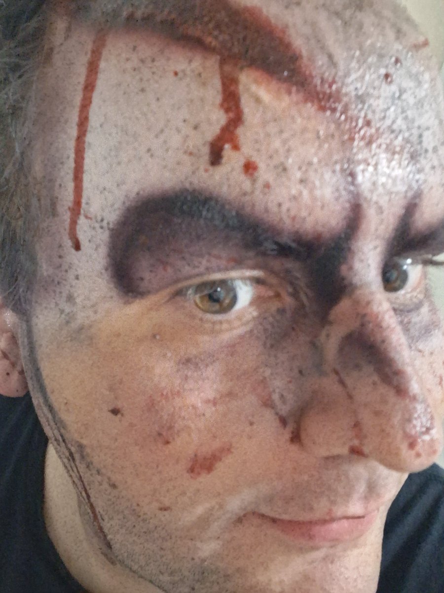 Another hard day of work by scaring tf outta people! Hahaha