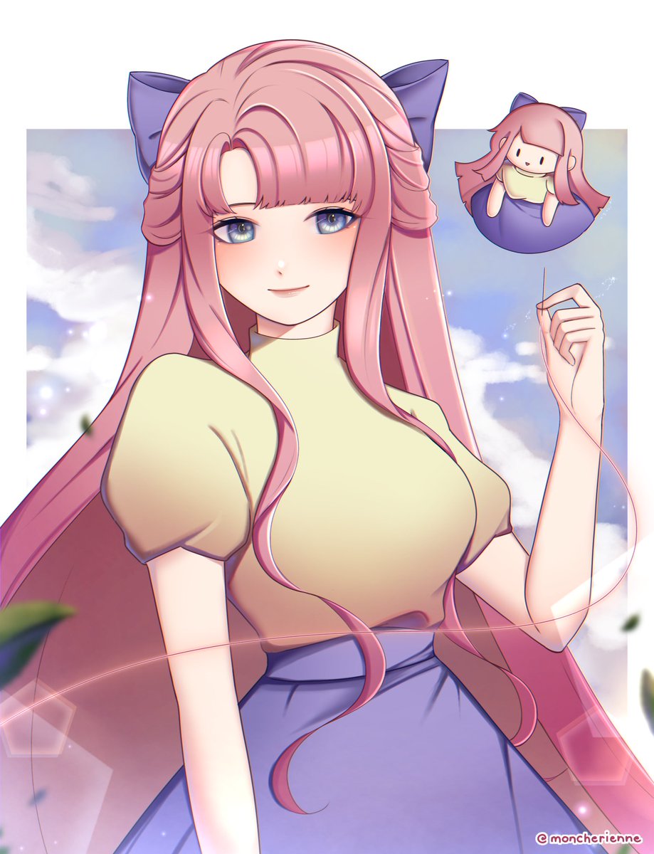 my entry for a dtiys held a few months back~ character belongs to @ kiruillust on ig (ㅅ´ ˘ `)