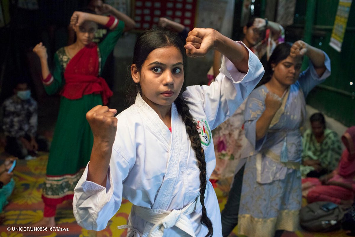 UNICEFBD's tweet image. Unstoppable! ✊

Creating opportunities for girls to play sports is an important step towards challenging gender norms and tackling issues like gender inequality and child marriage.

#Sports4Development #GenerationEquality