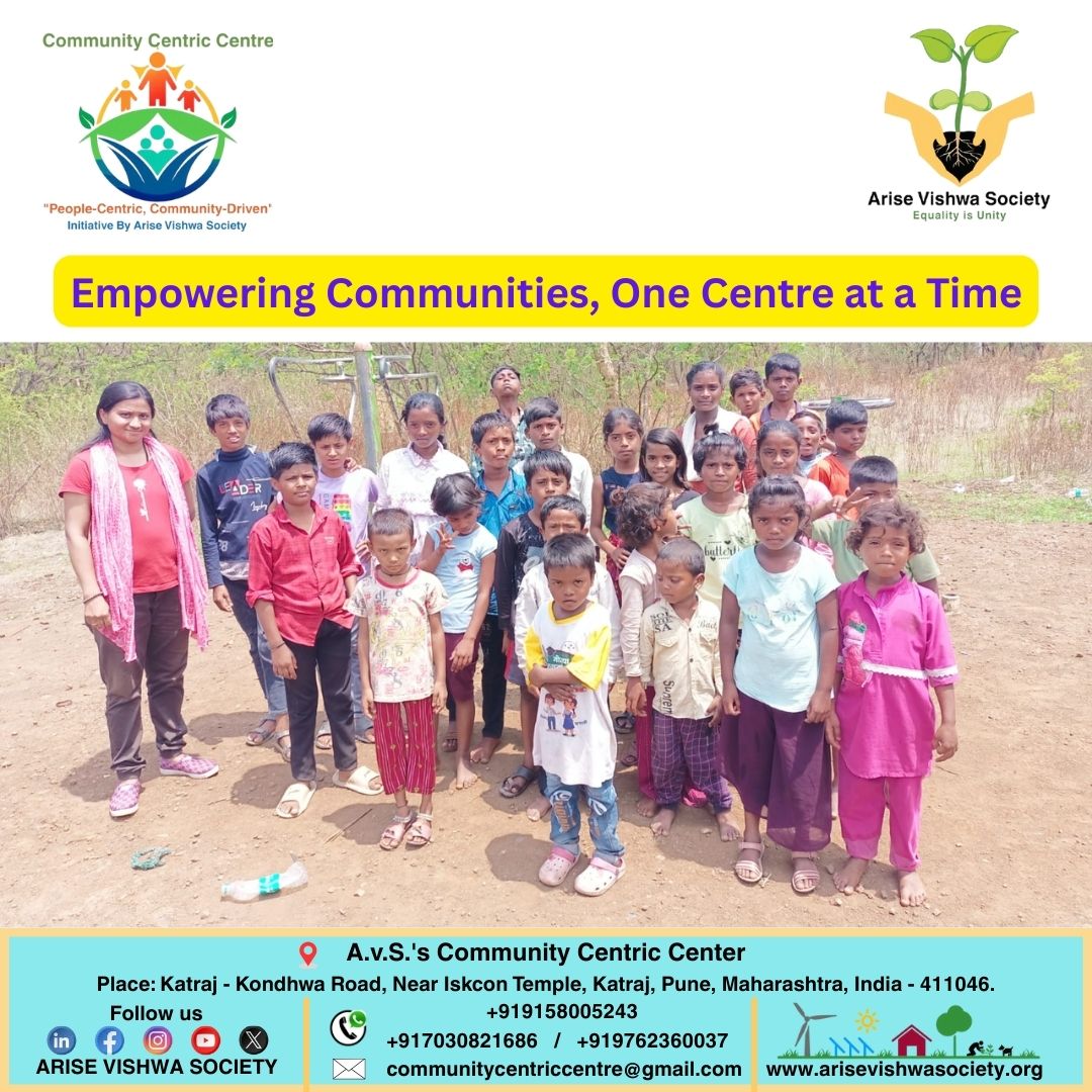 AriseVishwa's tweet photo. CCC where connections are made, learning happens & essential services are provided
Inclusive spaces, diverse programs, and vital services that promote social cohesion, community development & overall wellbeing
#CommunityCentricCentre #AriseVishwaSociety #TopNGO #SDGS #Highlight https://t.co/EQTjZCbxTU